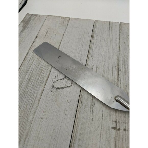 Androck Black Handle Icing Spreader Dessert Spatula 11 1/4" - Picture 6 of 8